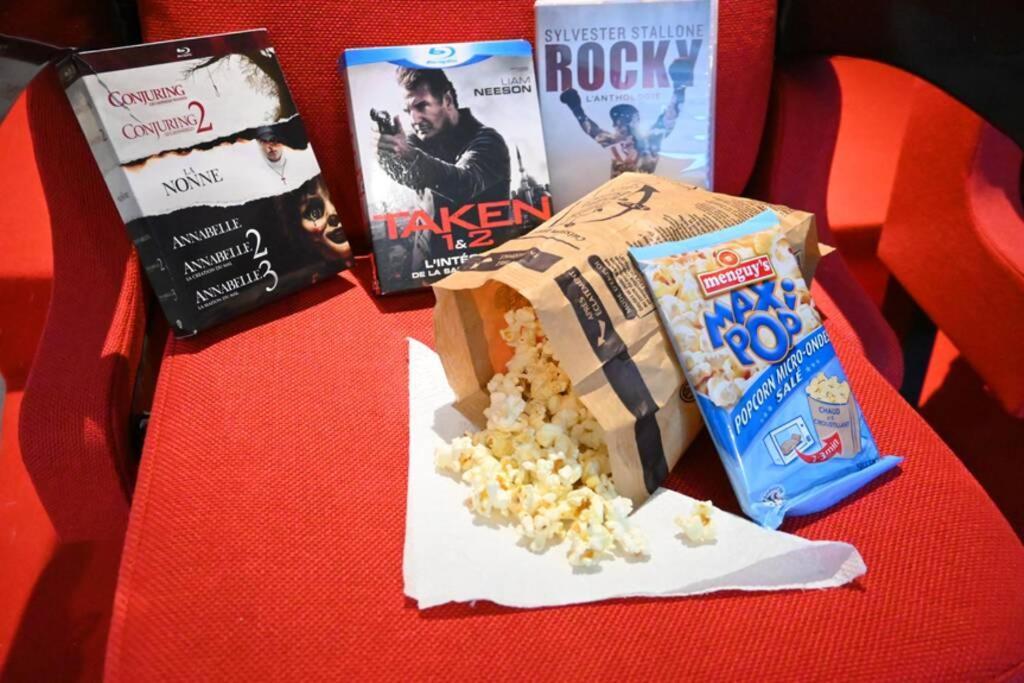Cinema Appartement 10Mn Aeroport Roissy Cdg Villeneuve-sous-Dammartin Εξωτερικό φωτογραφία